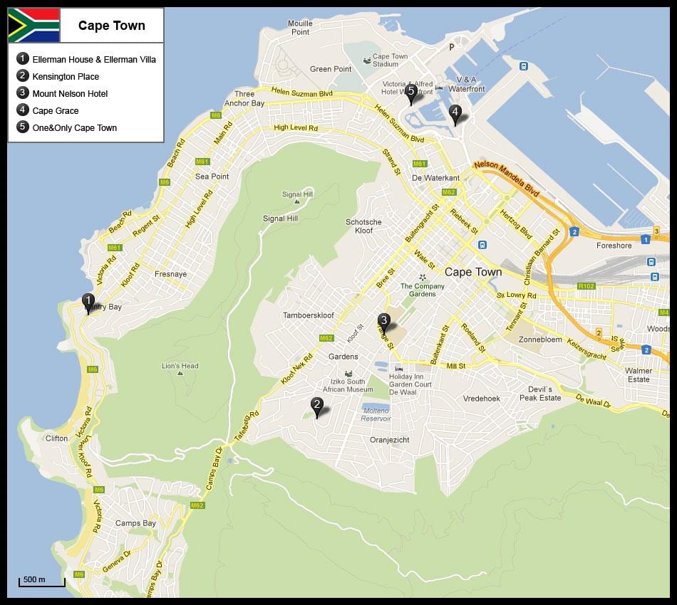 kart av kensington Cape Town