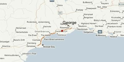 Kart av george Cape Town