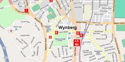  kart over wynberg Cape Town