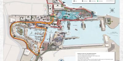 Kart til v&a waterfront mall